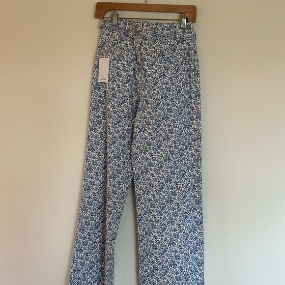 NWT & Other Stories Floral Print Wide-Leg Pants - Size 4 - Picture 8 of 8
